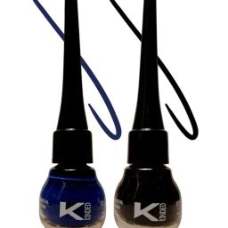 KINDED Liquid Eye Liner Midnight Black & Royal Blue Combo-33
