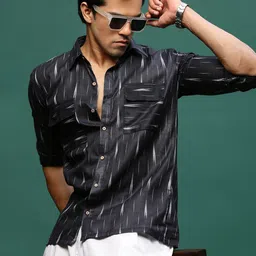 Sangria Printed Pure Cotton Shirts-image-37