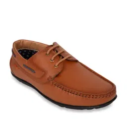 Duke Men's Tan Boat Shoes-image-91