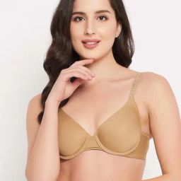 Clovia Beige Push-up Bra-picture-16