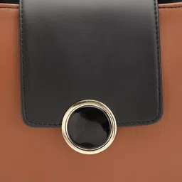 Mast & Harbour Colourblocked Structured Sling Bag image 5