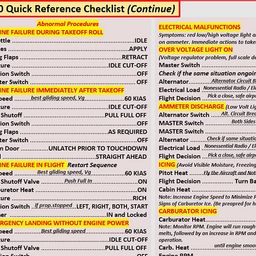 FTS Cessna 150 Extended Quick Reference Checklist (QRC) image 5