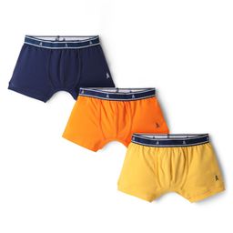 Pine Kids Cotton Elastane Knit Trunks Pack Of 3 (Colours May Vary)-image-16