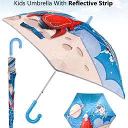 Fiddlerz Space Printed Umbrella - Multicolor-picture-49