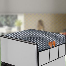 The Furnishing Tree Grey Plastic Refrigerator Cover-image-90