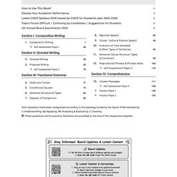 oswaal books Oswaal ISC Question Bank Chapterwise & Topicwise Solved Papers Class 11 & 12 English-1 For 2026 Exam image 2