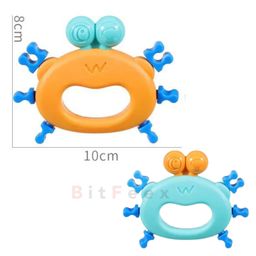 BitFeex  Teether Crab and Car Babies to soothen their gums, Easy to Grasp hold and chew Infant Toys (Pack of 2, Color May Vary) image 3