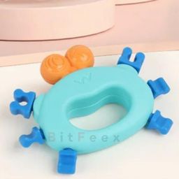 BitFeex  Teether Crab and Car Babies to soothen their gums, Easy to Grasp hold and chew Infant Toys (Pack of 2, Color May Vary) image 4