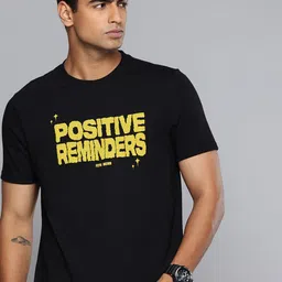 Flying Machine Typography Printed T-shirt-picture-5