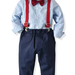 LULU & SKY Boys Shirt with Trousers-image-40