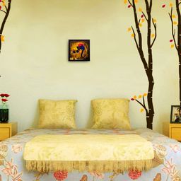 eCraftIndia Multicoloured Lord Ganesha UV Framed Wall Art-image-81