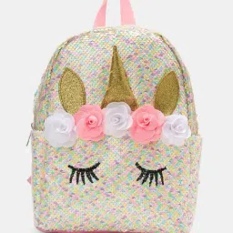 Pantaloons Junior Multicolored Applique Backpacks-picture-32