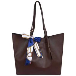 Bagsy Malone Brown Solid Medium Tote Handbag-image-88