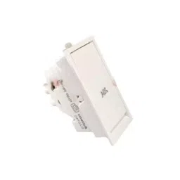 Rayvolt Bell Switch 1 Module 240 V with 16 A White, MOTO4020-14