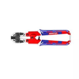 Emtop 203.2 mm (8 Inch) Chromium-Vanadium Steel Mini Bolt Cutter Black Finish, EBCR0801-30