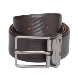 TOMMY HILFIGER Brown & Tan Barnes Reversible Belt-image-11