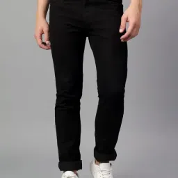 Cantabil Black Regular Fit Jeans-image-48