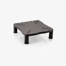 PALO Monitor Stand Compact/Printer Stand (Height Adjustable) (Black)-35