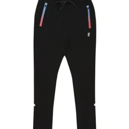 Red Tape Kids Black Mid Rise Trackpants-image-18