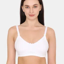 Zivame White Non Wired Non Padded Maternity Bra-picture-32