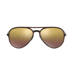 Ray-Ban 0RB4320CH Purple Chromance Tech Aviator - 57.7 mm-14