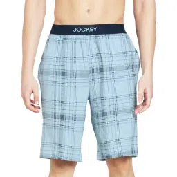 Jockey IM02 Blue Tencel Micro Modal Cotton Elastane Stretch Boxer Shorts with Side Pocket-picture-27