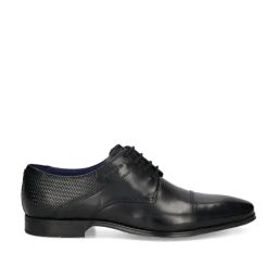 Bugatti Men's Margo Black Derby Shoes-image-49