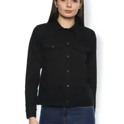 Van Heusen Black Regular Fit Jacket-image-24