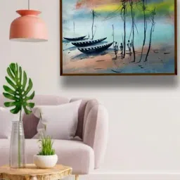 The Art House Abstract Multicolor Canvas Wall Painting-picture-14
