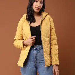 aarke Ritu Kumar Mustard Quilted Jacket-picture-5