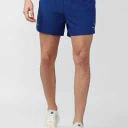 Van Heusen Flex Blue Regular Fit Shorts-image-61