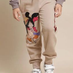Kidsville Boys Khaki Character Based Jogger-image-75