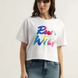 United Colors Of Benetton White Regular Fit Printed T-Shirt-picture-39