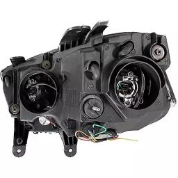 Auto Pearl Headlight Assembly ‎Acrylic Left Side Compatible For Mahindra Scorpio (2014-2017), HL_Scorpio_2014_17_Left-34