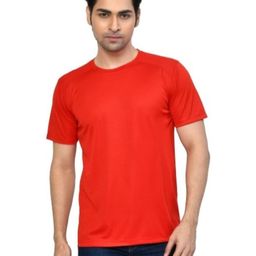 RAPL Men Solid Round Neck Cotton T-shirt-image-90