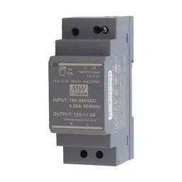 Mean Well POWER SUPPLY, AC-DC, 24V, 1.5A, HDR-30-24-28