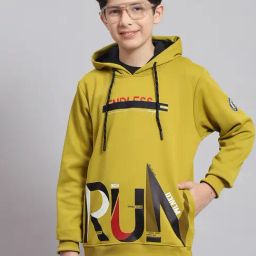 Monte Carlo Kids Lime Green Printed Full Sleeves Sweatshirt-image-79