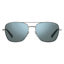 Polaroid Blue Aviator Sunglasses for Men-image-7