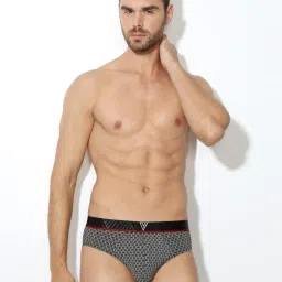 Van Heusen Regular Fit 4 Way Stretch Ultra Soft Allover Print Briefs - SP-01 image 1