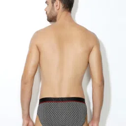 Van Heusen Regular Fit 4 Way Stretch Ultra Soft Allover Print Briefs - SP-01 image 2
