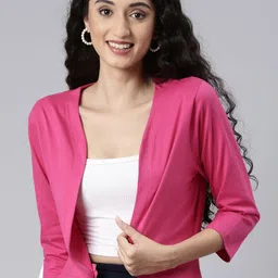 TWIN BIRDS Women Shrug-35
