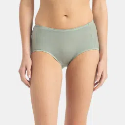 Jockey Iceberg Green Plain Briefs-image-32