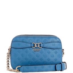 GUESS Blue Logo Camera Bag-36