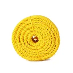 GENERIC Yellow Twisted PP Rope with 110 m Length and 10 mm Thickness-picture-10