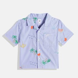 GAP Boys Embroidered Pure Cotton Casual Shirt-image-109