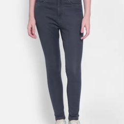 Crimsoune Club Grey Skinny Fit Mid Rise Jeans-image-24