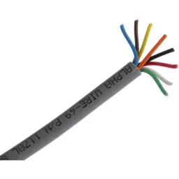 Alpha Wire Data Cable 8 Core 0.35 mm² Area Grey 30 m Length, 1178L SL005-image-60