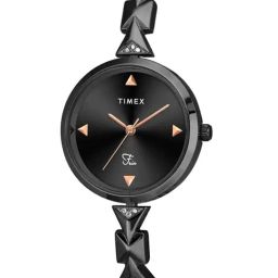 Timex Fria Women Black  Round Analog Watch - TWEL18303-40