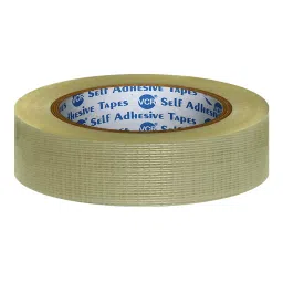VCR 45 m x 24 mm Polyester & Fibreglass Heavy Duty Cross Filament Tape, 1 Roll Per Pack-29