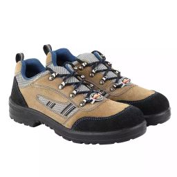 Liberty WARRIOR Steel Toe Safety Shoes Low Ankle Brown Size UK 8, 98-254 SSBA-image-40